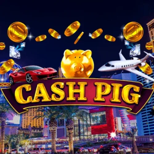 Launch the exciting Cash Pig slot from Booming Games and enjoy luxury symbols.