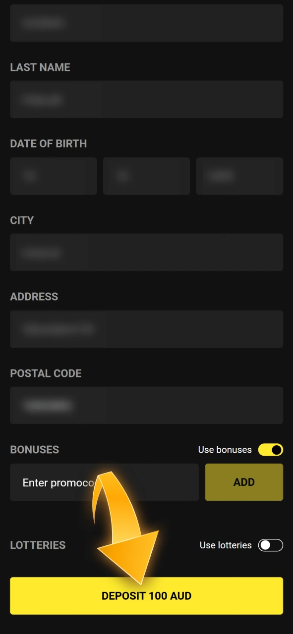 Make a quick deposit today to unlock full real-money access at Olympia.